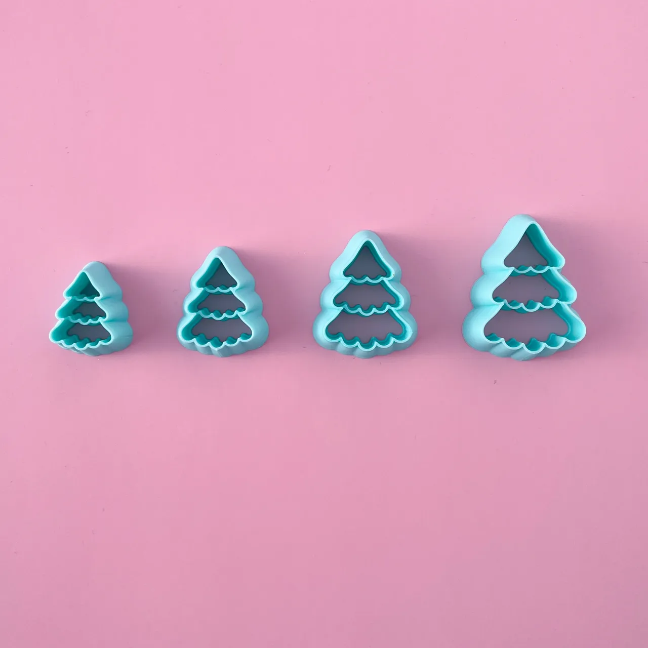 Christmas Tree-shaped Clay Cutter for Earring view 2