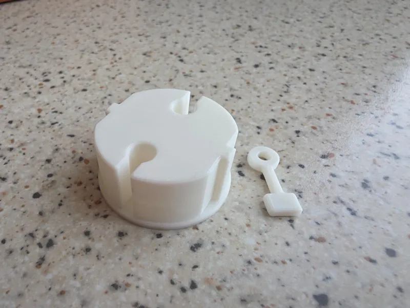 EU Socket Safety Plug - Child Proof & No Supports