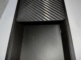 Box with a sliding lid