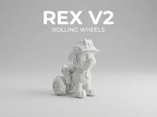 Rex – PAW Patrol V2 (Rolling Wheels Version)