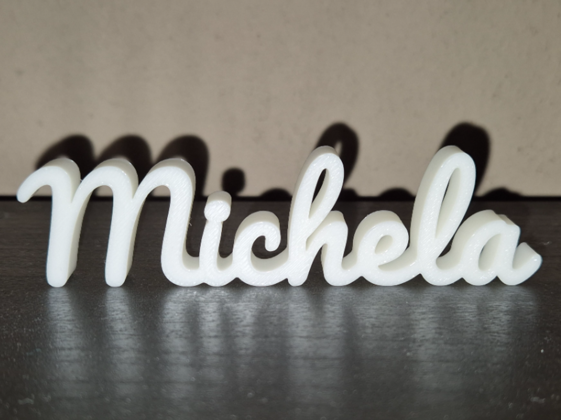 Michela Name Sign Display Decor