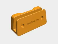 MBP Wall Mount (0.08mm layer, 3 walls, 15% infill)
