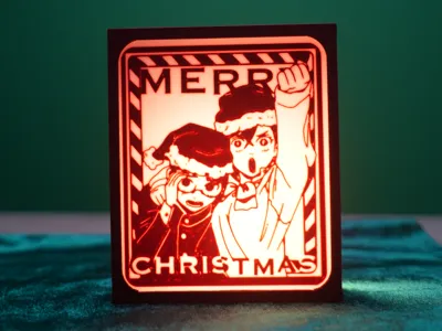 Anime X-Mas swapable lightbox