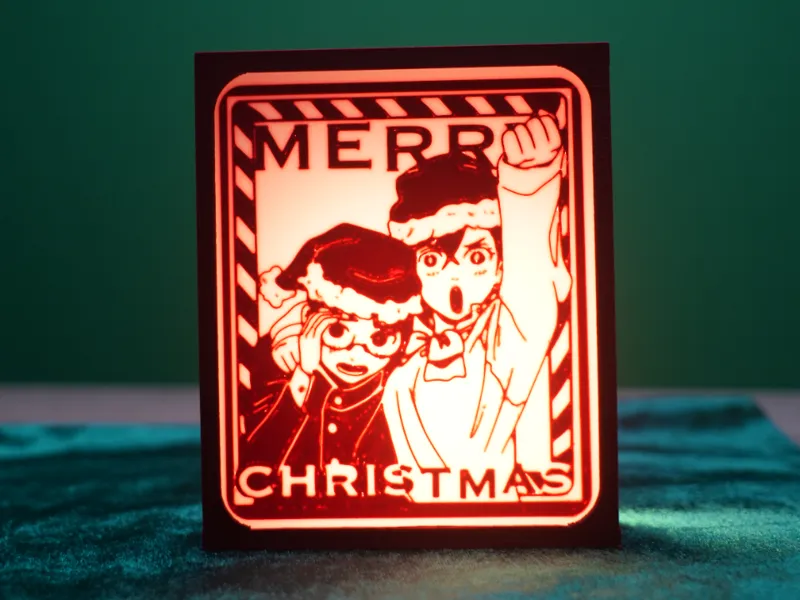 Anime X-Mas swapable lightbox