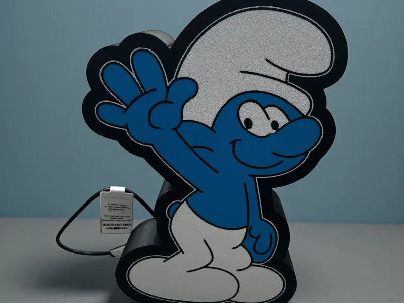 The Smurf - Lightbox