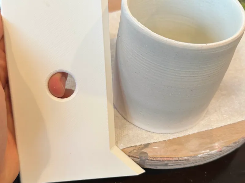 Straight Pointed Ceramics Rib Tool 