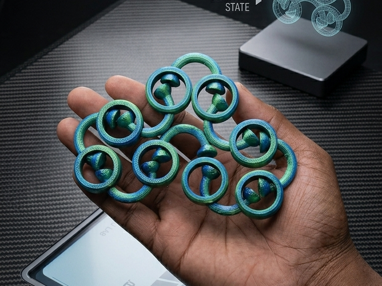 Kinetic Rings Fidget 