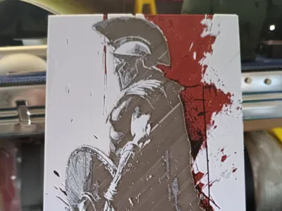 Spartan with spear