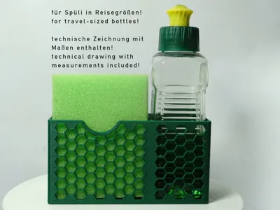 Sponge Holder Dish Soap Holder for Campers