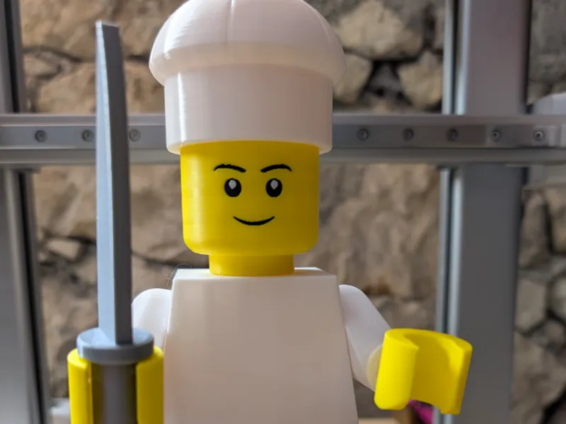 Block Man Chef