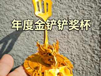 金铲铲年度纪念奖杯，快给你D个不停的朋友送一个吧