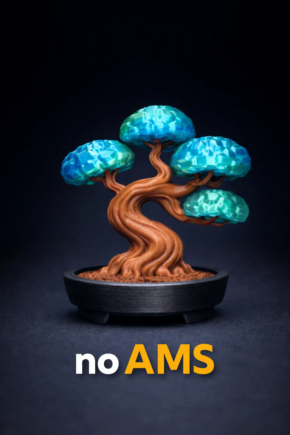 Crystal Canopy Bonsai Tree - Free 3D Print Model - MakerWorld