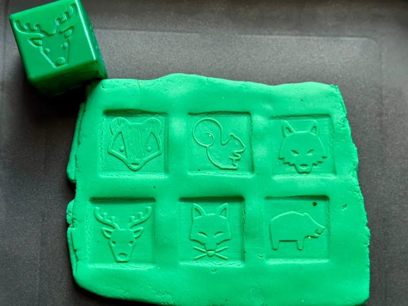 Senzory Texture Cube | Wild Animal