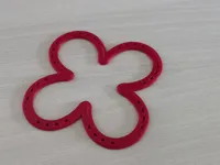 Quadrifoglio composto da ferri di cavallo