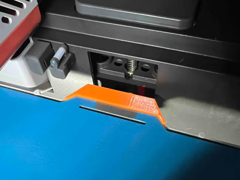 Rear guide for Kobra S1 ABS/PETG deck