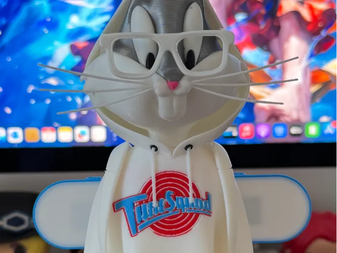 Separa il logo TuneSquad di Urban Bugs Bunny - Modello di stampa 3D ...