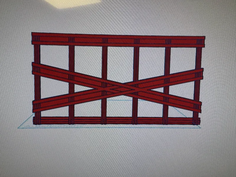 Sperrzaun Dead End Modelleisenbahn