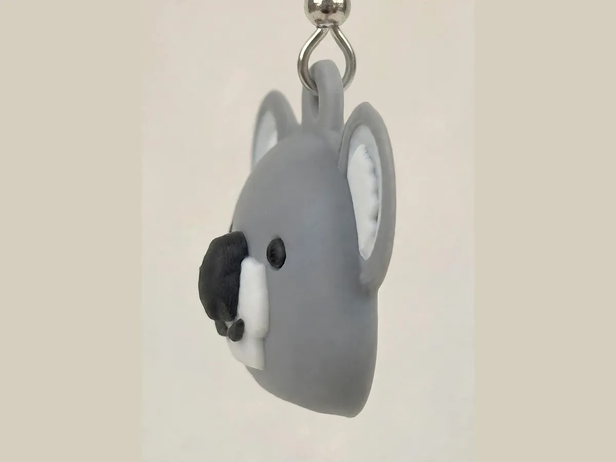 Bashful Koala Earrings view 2