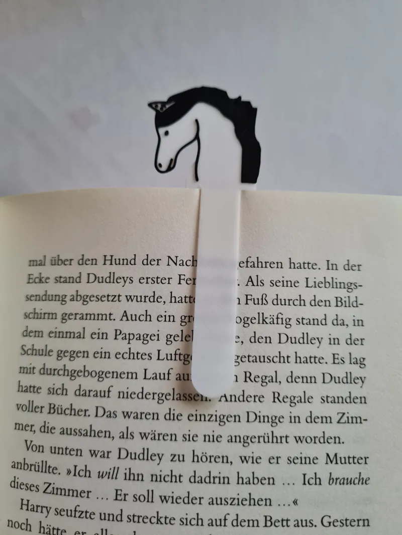 Lesezeichen Pferd