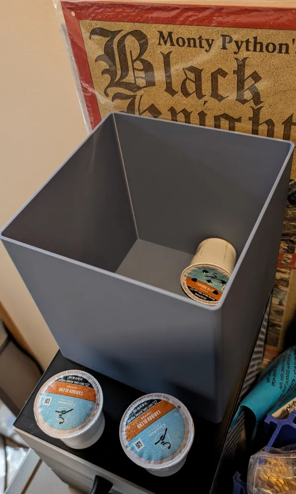 Poubelle 150 mm pour capsules Keurig K-Cup