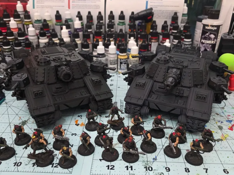 HD Canadian Battle Buses