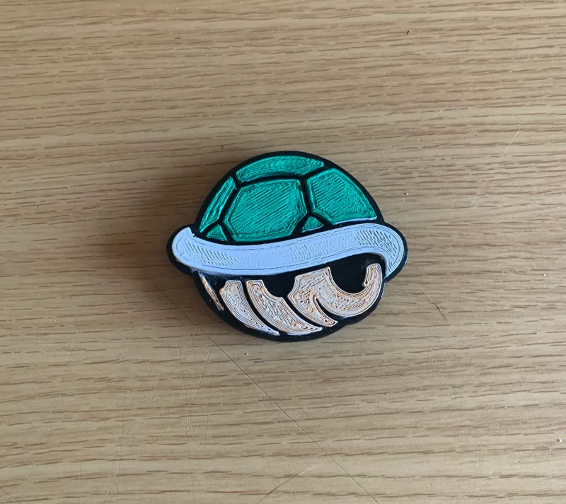 Super Mario Green shell magnet