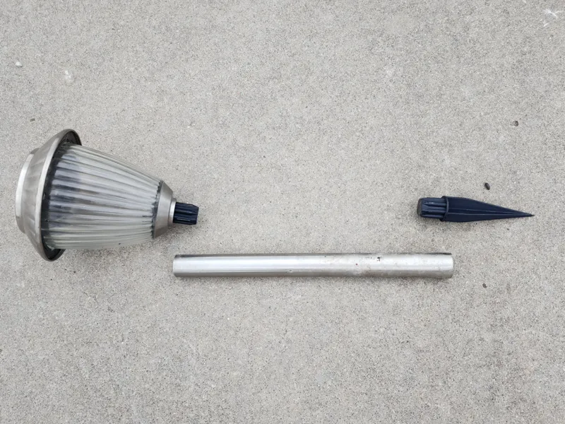 Solar Pathway Light Mount Parts