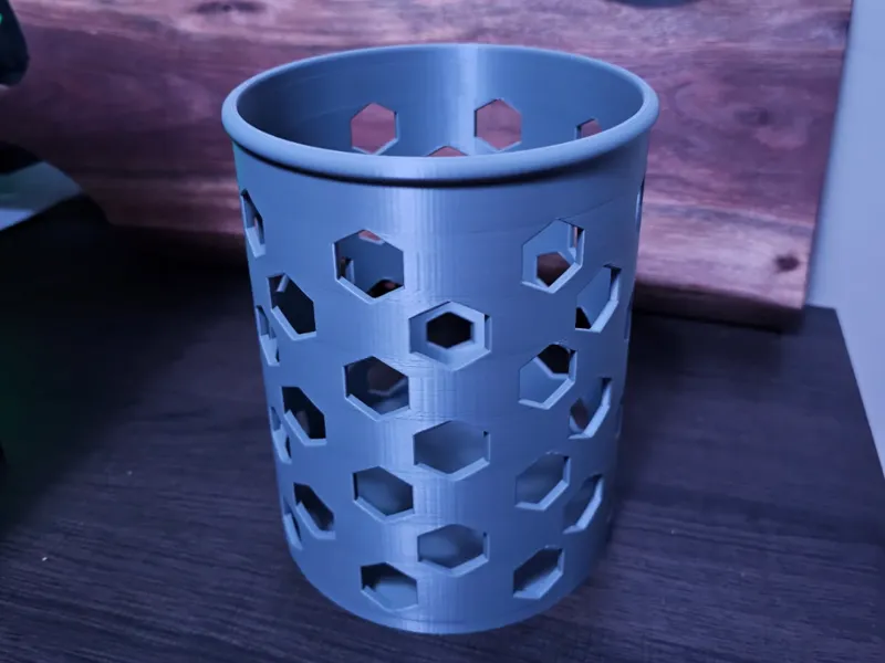 Hexagon Kitchen Utensil Holder