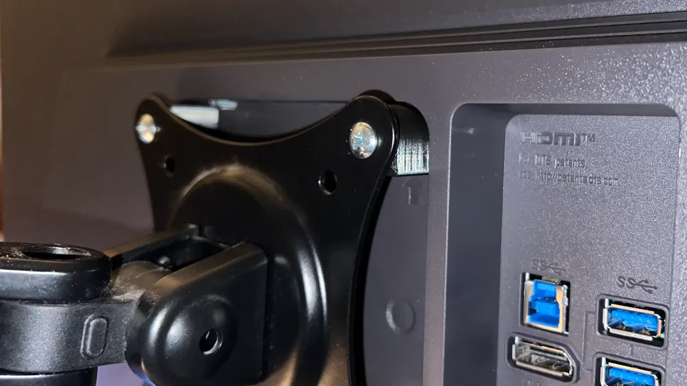 LG 27GR83Q-B VESA Spacer for Wall & Desk Mounts by Akala - MakerWorld