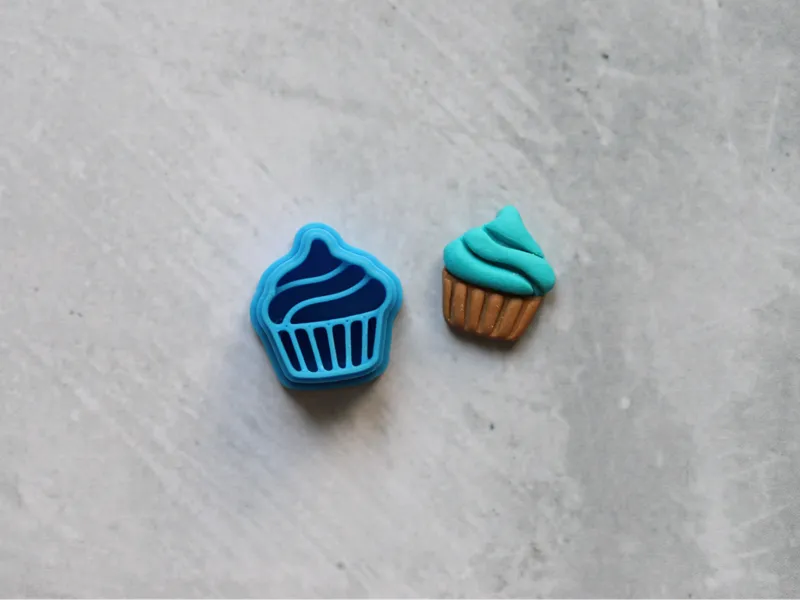 Cupcake Polymer Clay Cutter