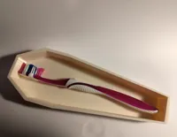 Cercueil range-brosse à dents façon vampire — photo 3