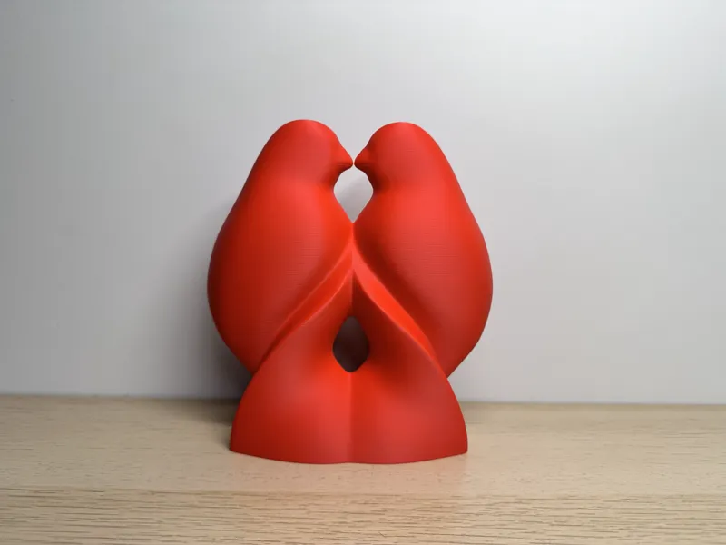 Lovebirds Heart
