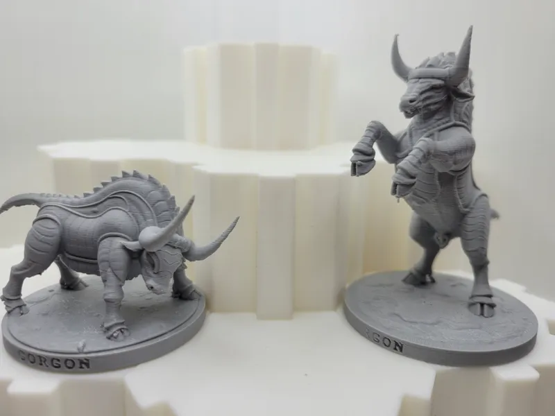 DnD - Gorgon – 2 Miniaturen Set