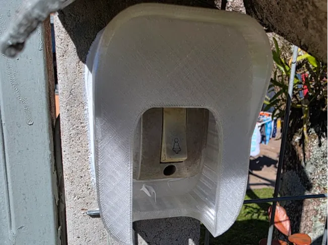 Capa para interruptor campainha