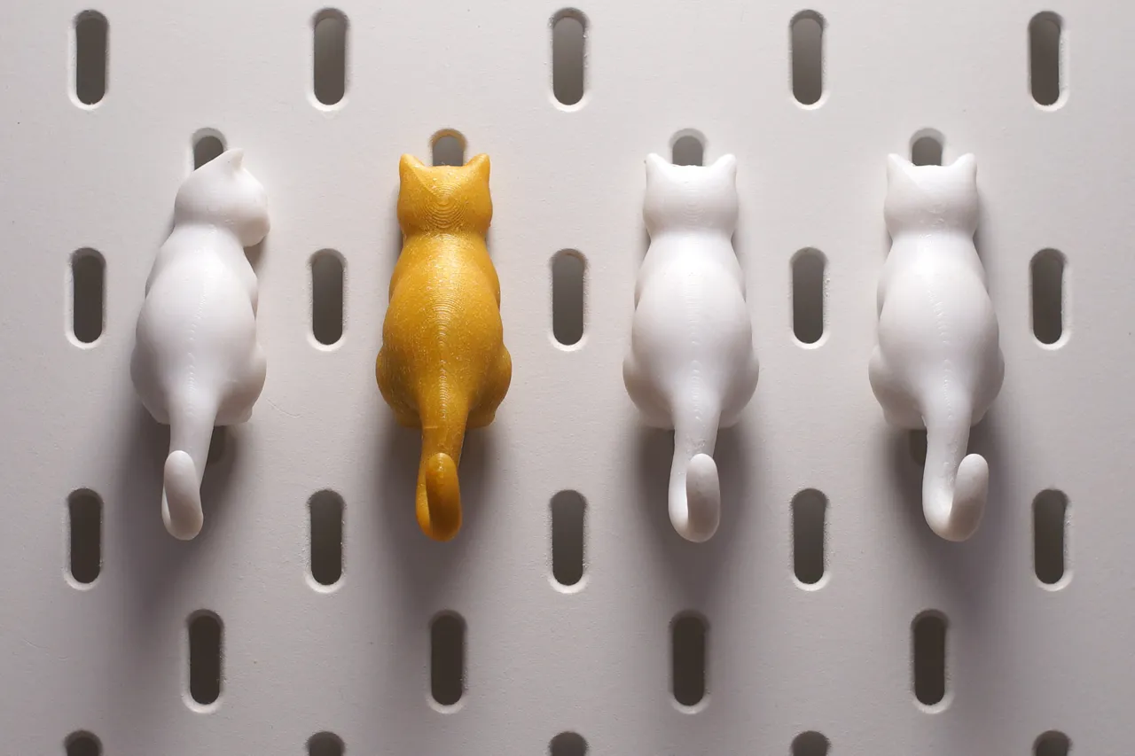 Cat Hook for IKEA Skadis（猫形挂钩） view 2