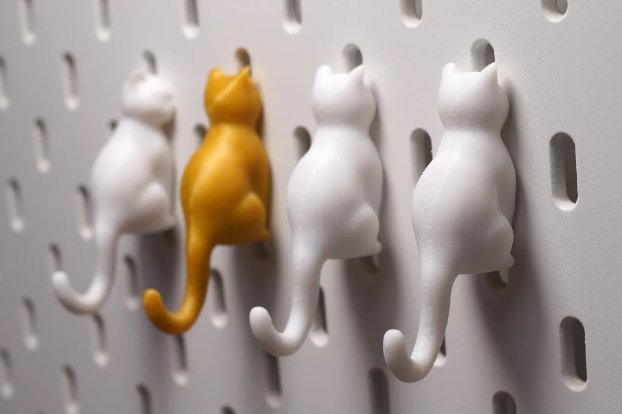 Cat Hook for IKEA Skadis（猫形挂钩） view 3