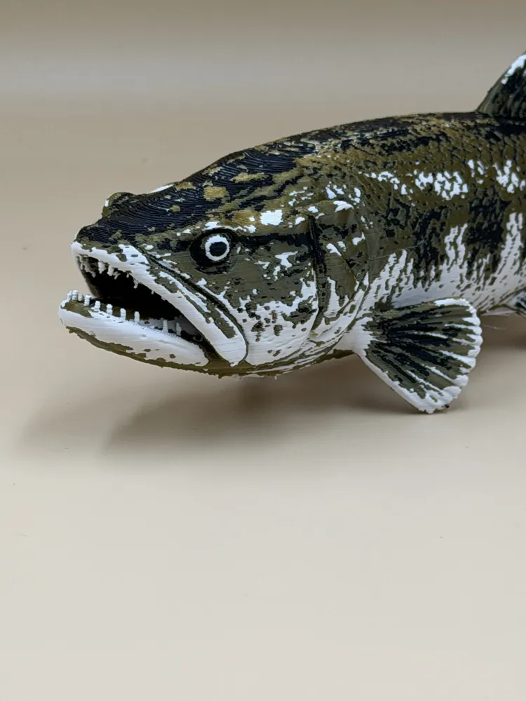 The River Ambusher – Traíra (Wolf Fish) - Free 3D Print Model - MakerWorld