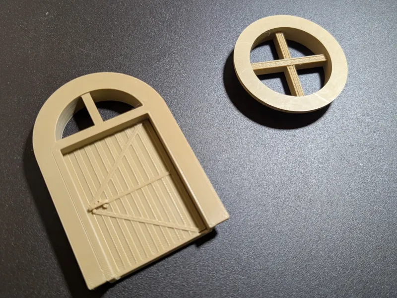 Fairy House Window and Door