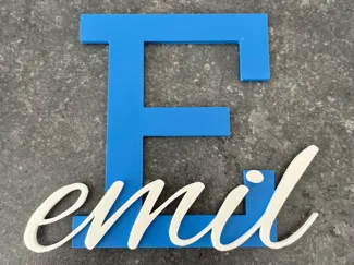 Namensschild Emil no AMS needed