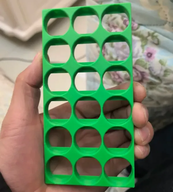 Support batterie 21700 (6 cellules en série)