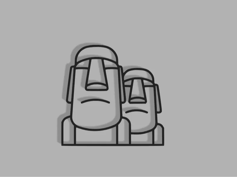 Easter Island statue
