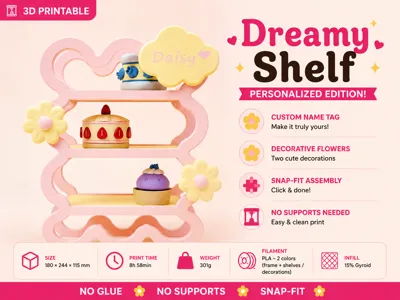 Dreamy Shelf — Personalized Edition!
