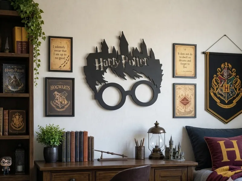 Harry Potter Wall Art Silhouette