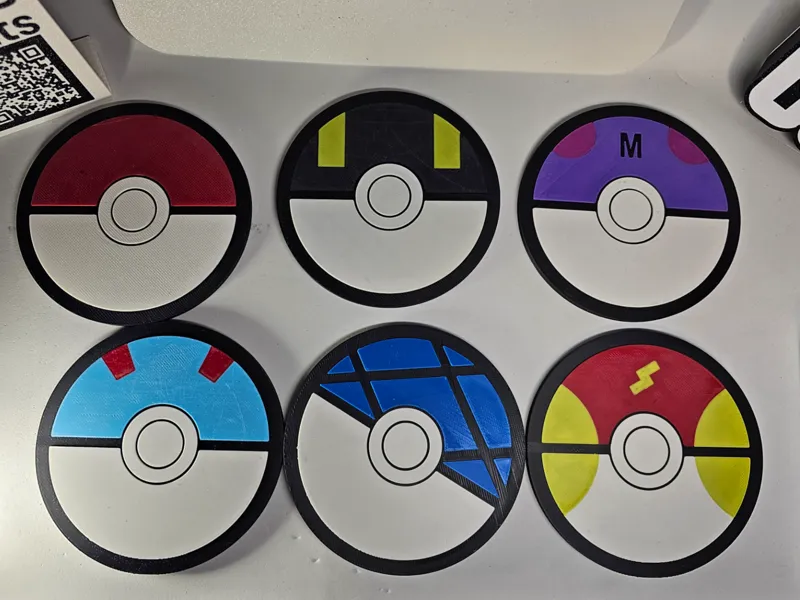 Posavasos Pokeball Pokemon - Pokemon Coaster