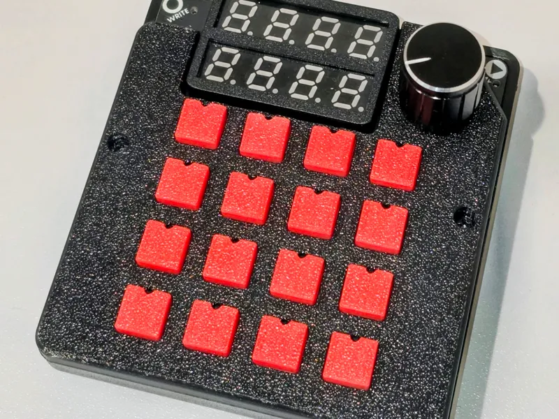 Woovebox Pro cover and buttons