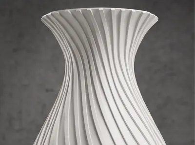 Spiral Twister Vase