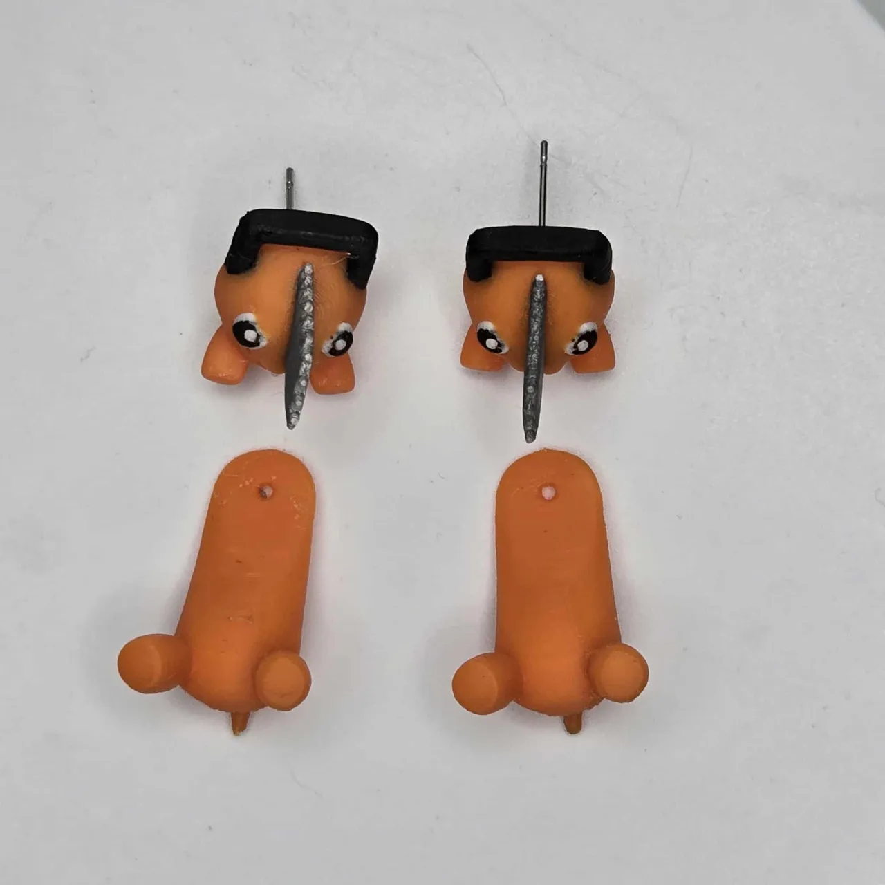 Pochita Jumper Earrings view 2
