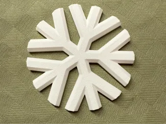 Stackable Snowflake Coaster