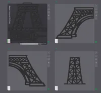 Tour Eiffel — déco murale grand format — photo 4