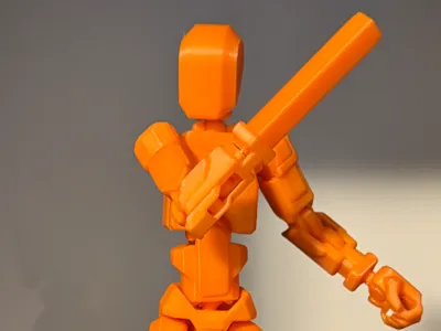 Quick swap magnet arm for DUMMY 13 150% scale